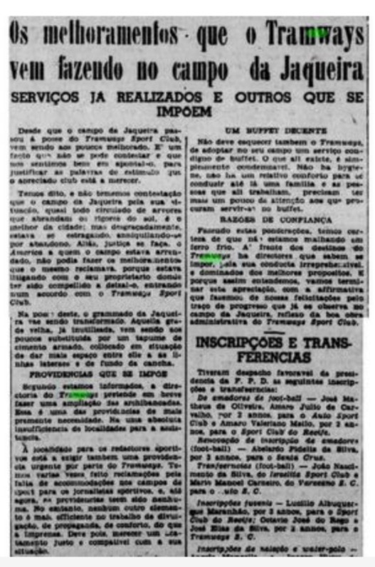 Estádio e Sedes