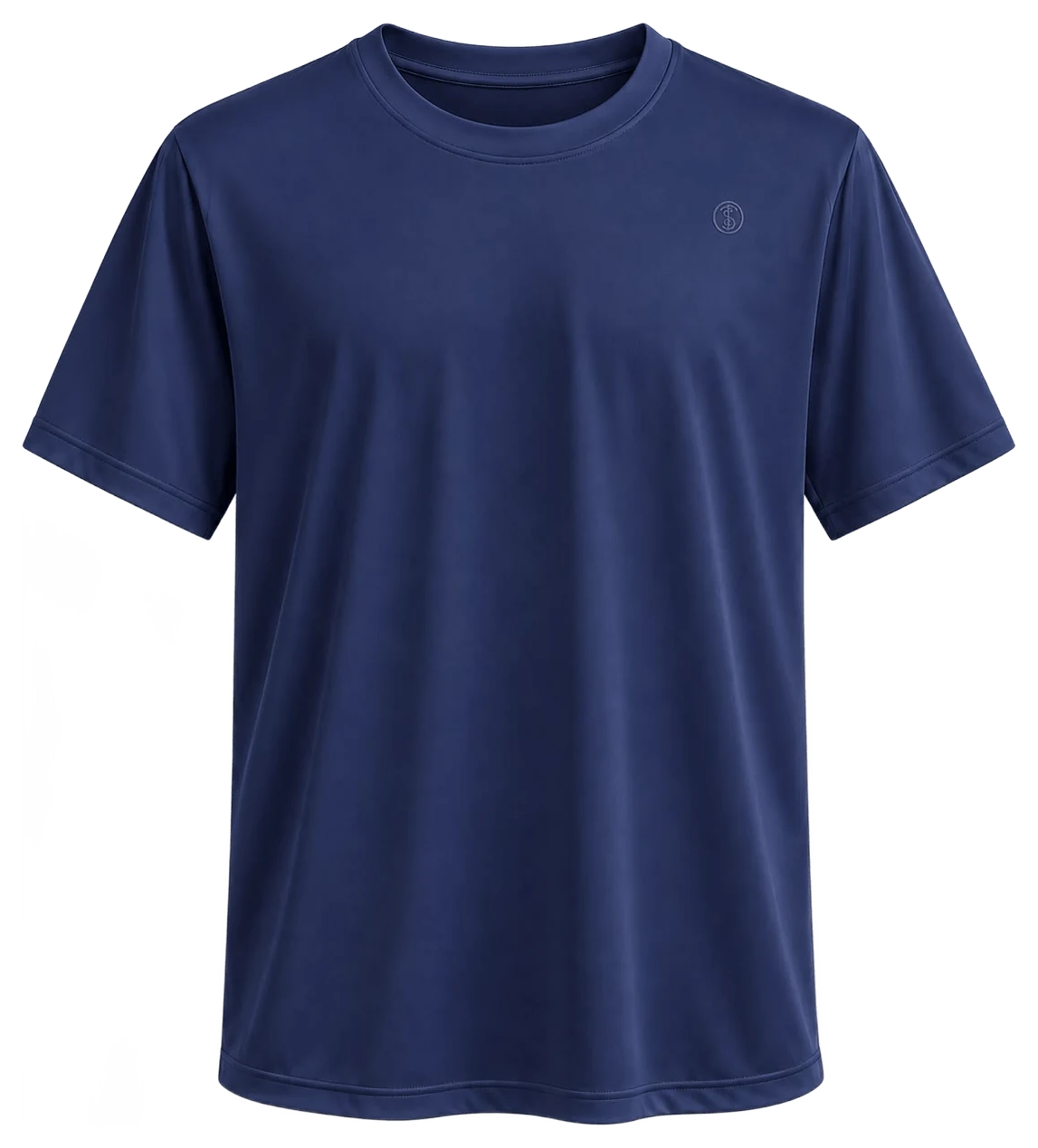Camisa de corrida lisa · Marinho